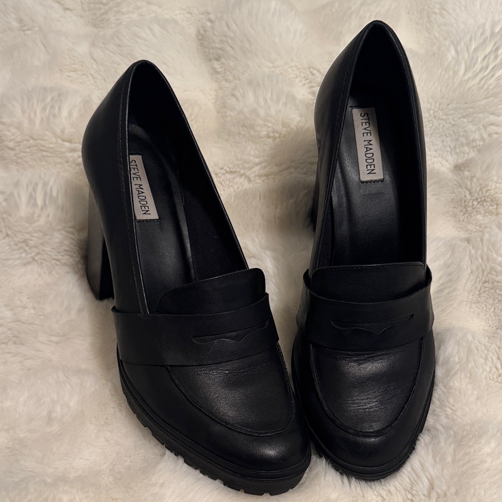 Steve Madden Black Women's Heels